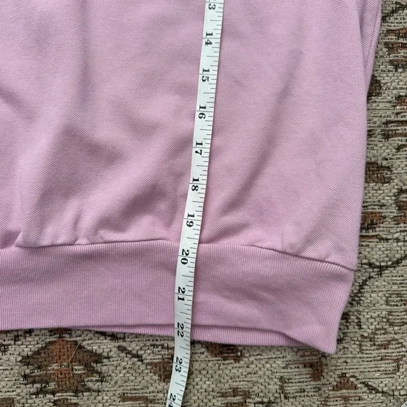 Everlane Organic Cotton Polo Shirt Lavender Purple Collared Top Women’s L - Picture 9 of 9